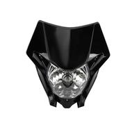 ELDVSUA Motocicleta Faro Faros Placa Faro Halógeno Para Motocicleta Para Cross Para Enduro Para CRF150L 150R 150F 230L 250L 250X Y 250M(Negro)