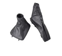 ELDVSUA Palanca De Cambios Funda Cuero Para Pomo Cambio Marchas Para Freno Mano Estacionamiento Para Vauxhall Para Opel Para Astra II G Para Zafira A 1998-2010(HandBrake and boot)
