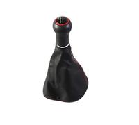 ELDVSUA Palanca De Cambios Perilla Cambio Marchas Para VW Para POLO 6N 6N2 Para Golf 3 MK3 Para Vento Para Lup 1996 1997-2001 Accesorios Coche 5/6 Velocidades(Red 6 speed 23MM)