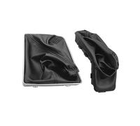 ELDVSUA Palanca De Cambios Perilla De Cambio Marchas 5/6 Velocidades Funda Cuero PU Collar Para Opel Para Astra III H 1.6 Para Vauxhall 2004 2005 2006 2007-2010(HandBrake and Boot)