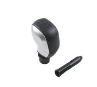 ELDVSUA Palanca De Cambios Pomo De Cambio De Marchas Para Peugeot 106 206 306 406 107 207 307 407 308 2008 Y 3008.(Silver and black)