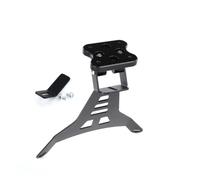 ELDVSUA Soporte GPS Teléfono para Kymco para Xciting 400i 2013-2017 Motocicleta Aluminio GPS Montaje Placa Navegación Soporte Parabrisas Teléfono Soporte Navegación