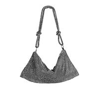 ele ELEOPTION, Clutch para Mujer, Negro, M