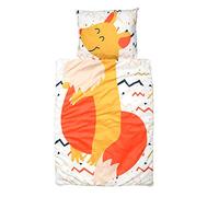 ele ELEOPTION Saco de Dormir para niños pequeños, para guardería, 3 en 1, edredón y Almohada con diseño de Caricatura para guardería, casa, Viajes (Canguro Amarillo)