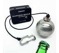 Eleactive Accesorio Profesional de Pastilla de Bola de Petanca magnética para Aficionados y competición Imán de neodimio ultrapotente Abrebotellas y mosquetón Integrado