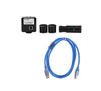 Eleage Cámara Microscópica USB de 5MP de Alta Velocidad para Aplicaciones Industriales con Adaptador CCD de 0,5X y Captura de Imágenes