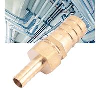 Eleage Conector Reductor de Púas para Manguera, Accesorio de Latón, Enchufe Duradero de 10-16mm para Mantenimiento de Tuberías (10-25 mm)
