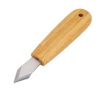 Eleage Cortador de Tallado con Hoja de Acero de Doble Filo para Proyectos de Carpintería Precisos, Ergonómico Bambusoideae, 1 Pieza