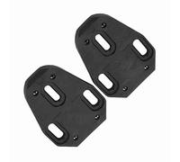 Eleage Cubiertas para Tacos de Calzado de Ciclismo, Adaptador de Liberación Rápida Duradero para Amantes del Ciclismo Zero, Negro, 7,5x5,4x0,9 CM (B)