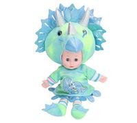 Eleage Lindo Muñeco de Dinosaurio de Peluche Suave con Ojos Móviles para Regalos de Cumpleaños para Niñas y Niños 40 Cm/15,7 Pulgadas (Verde)