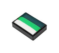 Eleage Paleta de Pastel Dividida de Maquillaje de 3 Colores para Pintar Fácilmente la Cara y el Cuerpo Disfraz de Halloween 30 G (07)