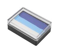 Eleage Paleta de Pastel Dividida de Maquillaje de 3 Colores para Pintar Fácilmente la Cara y el Cuerpo Disfraz de Halloween 30 G (12)