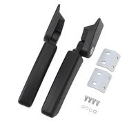 Eleage Pasamanos Universal para Pasajeros con Caja Trasera para Motocicleta, Apoyabrazos de Aluminio de Fácil Instalación para R1200GS, Seguridad Mejorada para Pasajeros, 1 Juego