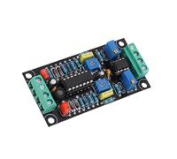 Eleage Placa Controladora de Medidor VU de Doble Canal, Módulo de Nivel de Audio Eficiente de 500uA para Cine en Casa, 73,5x37,5mm