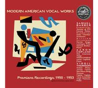 Eleanor Steber Modern American Vocal Works - Barber, Copl (CD) (Importación USA)