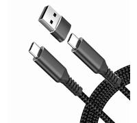 Elebase Cable USB Tipo C a C 60W 2M con Adaptador,Cargador Carga Rápida PD para iPhone 17,MacBook,iPad Pro 11 10,Air 5 6 Mini 7 Generacion,Samsung S22 S23 S24 S25 Ultra,A56 A55 A54 A36,Tab S11 S10 S9