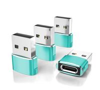 Elebase para Apple Watch Ultra 3 Adaptador,USB C Hembra a USB Macho 4 Pack,Conversor Cable Cargador Tipo A para iWatch Serie 8 7,iPhone 17 16 15 Pro Plus MAX,AirPods 4,iPad 9 10 Air 5 Mini 6 6th