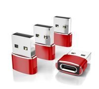 Elebase para Samsung Galaxy M36 USB C Adapter,Adaptador USBC a USB 4Pack