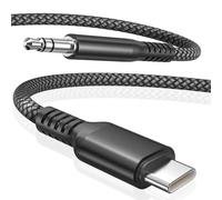 Elebase Samsung Galaxy S25 S24 Cable USB C a Aux 1.2M,Tipo C a 3.5mm Jack Macho Audio Adaptador para Coche,iPhone 17 16 15 Air Pro MAX,iPad Pro Air,Ultra,Note,A56 A55 A54 A53 5G,Z Flip Fold 7 6 5 4 3