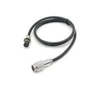 Elecbee 10pcs GX16 Aviation Connector 10pin recto macho a recto hembra Butt-Joint Type with 1M Cable Butt-Joint Type IP55 Waterproof for Industrial & Electronic wiring