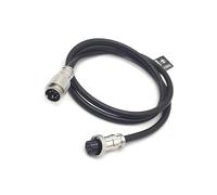 Elecbee 10pcs GX16 Aviation Connector 7pin recto macho a recto hembra Butt-Joint Type with 1M Cable Butt-Joint Type IP55 Waterproof for Industrial & Electronic wiring