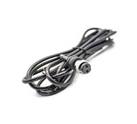 Elecbee GX16 Aviation Connector Butt-Joint Type 2pin Straight Female with 2M Cable IP55 Waterproof for Industrial & Electronic wiring