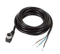 Elecbee M8 3 Pines Hembra Conector Cable, A código Enchufe del Conector Aviation IP67 cable en un extremo Industria Maquinas Adaptador de Tornillo instalable Conector de Montaje 24AWG 1 metro