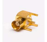 Elecbee MCX Hembra a coaxial a través del Orificio para Montaje PCB