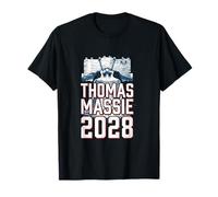 Elección de Ron Paul Thomas Massie 2028 Presidente América Camiseta
