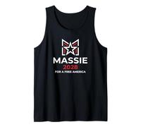Elección de Thomas Massie 2028 Presidente América Hombres Mujeres Camiseta sin Mangas
