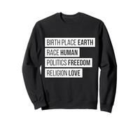 Elección del Movimiento Mundial por la Paz Votar Política Sudadera