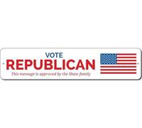 Elecciones 2020 Vote Republicano Letrero Personalizado Partido Político Demócrata