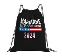 Elecciones De Marianne-Williamson De 2024 Unisex Mochila De Cuerdas Gran Capacidad Bolsa De Deporte Casual Mochila Con Cordón Para Viaje Yoga Senderismo