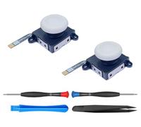 ElecGear 2x TMR Anti-Drift Joystick de Repuesto para Joy-Con, Compatible con Nintendo Switch 2017 LCD, 2019 Lite & 2021 OLED - Incluye Kit de Reparación