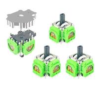 ElecGear 4x TMR Joystick y Placas Desoldadoras de Repuesto para PS5, DSE, Steam Deck y Otros Mandos, Herramientas de Reparación de Joystick Hall TMR y Mechas de Soldadura - (TMR-DS5)