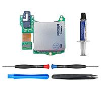 ElecGear Lector de Tarjetas de Juego Reemplazo para Switch HAC-001, Módulo PCB con Ranura para Adaptador Conector de Audio para Auriculares de 3,5 mm, Kit de Herramientas de Reparación Incluido