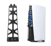 ElecGear PS5 Auto Ventilador de Refrigeración Externo, USB Turbo Refrigerador Control Automático del Sensor de Temperatura para PlayStation 5 Ultra HD y Digital