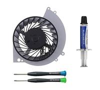 ElecGear - Refrigerador interno para PS4 CUH-1xxx - CPU Ventilador de refrigeración Cooling Fan, pasta térmica, TR9 PH1 Set de destornilladores para Playstation 4