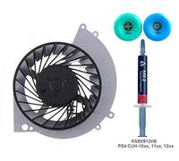 ElecGear - Ventilador de refrigeración interno para PS4 CUH-1xxx - Enfriador de disipador de calor de CPU, pasta compuesta térmica Arctic MX-2, seguridad Torx TR9, kit de herramientas de