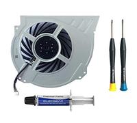 ElecGear Ventilador de refrigeración Interno para PS4 Pro, Playstation 4 Pro CUH-7xxx de Repuesto para disipador de Calor de CPU, Pasta compuesta térmica y Kit de Destornilladores de Herramientas de