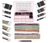 elechawk Kit de cables y conectores preengarzados SH1.0 a DP 2.54 compatible con JST SH 1.0 mm para I2C Qwiic Stemma QT Wire FPV Drone controlador de vuelo SpeedyBee F405 Holybro Kakute H7 F7 T-Motor