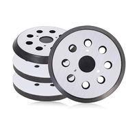 Elechiakan 4 almohadillas de lijado de repuesto para Makita BO5041, 125 mm, 8 agujeros, disco de lijado excéntrico, como pieza de repuesto, placa de apoyo con velcro para Makita 743081 BO5031 M9204