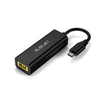 ELECJET AnyWatt SQ, USB C a Adaptador de Punta Delgada, Convertir el Cargador Cuadrado de al Tipo C, para Thinkpad, Samsung S8/S9/Note Nintendo Switch y Cualquier Dispositivo USB C