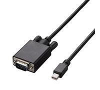ELECOM Cable de conversión miniDisplayPort-VGA 2m Negro AD-MDPVGA20BK