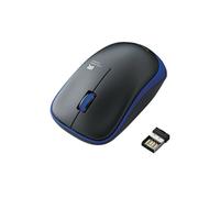 Elecom [Dragon Quest X/FF XIV: Koda Shinsei Eiju eoruzea recomienda] ratón óptico inalámbrico [2.4GHz ·] USB recargable vida de alrededor de 1,5 años (3 Botón azul) m-ir06drbu