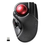 ELECOM M-HT1DR M-HT1DRXBK Negro Trackball Mouse Inalámbrico 8 Botones Nuevo