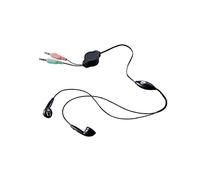 Elecom HS-EP14BK Auricular con micrófono Binaural Dentro de oído Negro - Auriculares con micrófono (PC/Juegos, Binaural, Dentro de oído, Negro, Alámbrico, 1,05 m)
