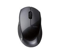 ELECOM-Japan Brand-Wireless Laser Sensor Mouse / 3 Button/Medium Size/Black/M-LS14DLBK