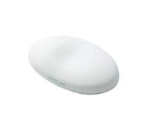 ELECOM-Japan Brand- Wrist Rest dimp Gel/Memory Foam/Anti Skid/Ergonomic Design for Office/Gaming White MOH-DG01WH