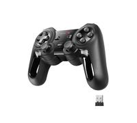 Elecom JC-U4113SBK mando y volante Gamepad Black - Volante/mando (Gamepad, Analógico/Digital, Back, Borrar memoria, Cruceta, Inicio, Vibración encendida/apagada, Inalámbrico, USB 2.0, 2,4 GHz)